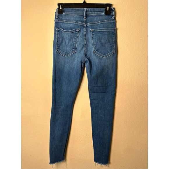 Mother Denim jeans The Swooner Ankle Fray sz 26 Taxi - Picture 5 of 11